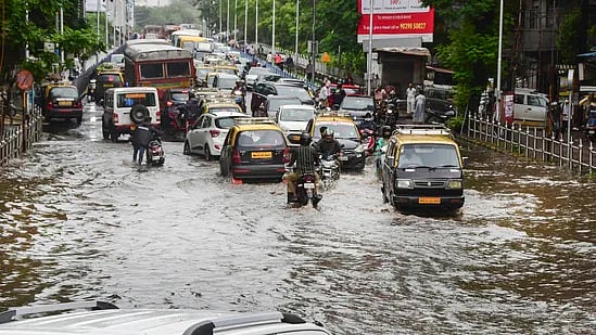 Waterlogging due to heavy rains in Mumbai | - PTI